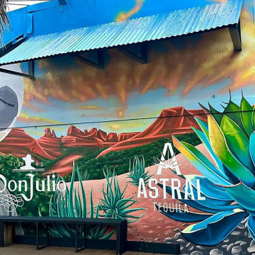 Don Julio and Astrall Tequila Mural in 5 Points: Columbia, SC