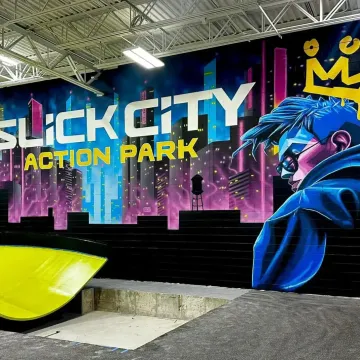 Slick City Action Park in Minneapolis, MN.
