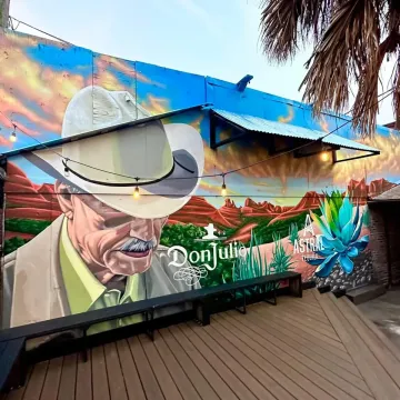 Don Julio and Astrall Tequila Mural in 5 Points: Columbia, SC