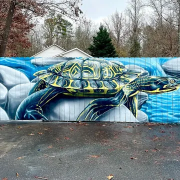 Catawba River Mural: Rock Hill, SC